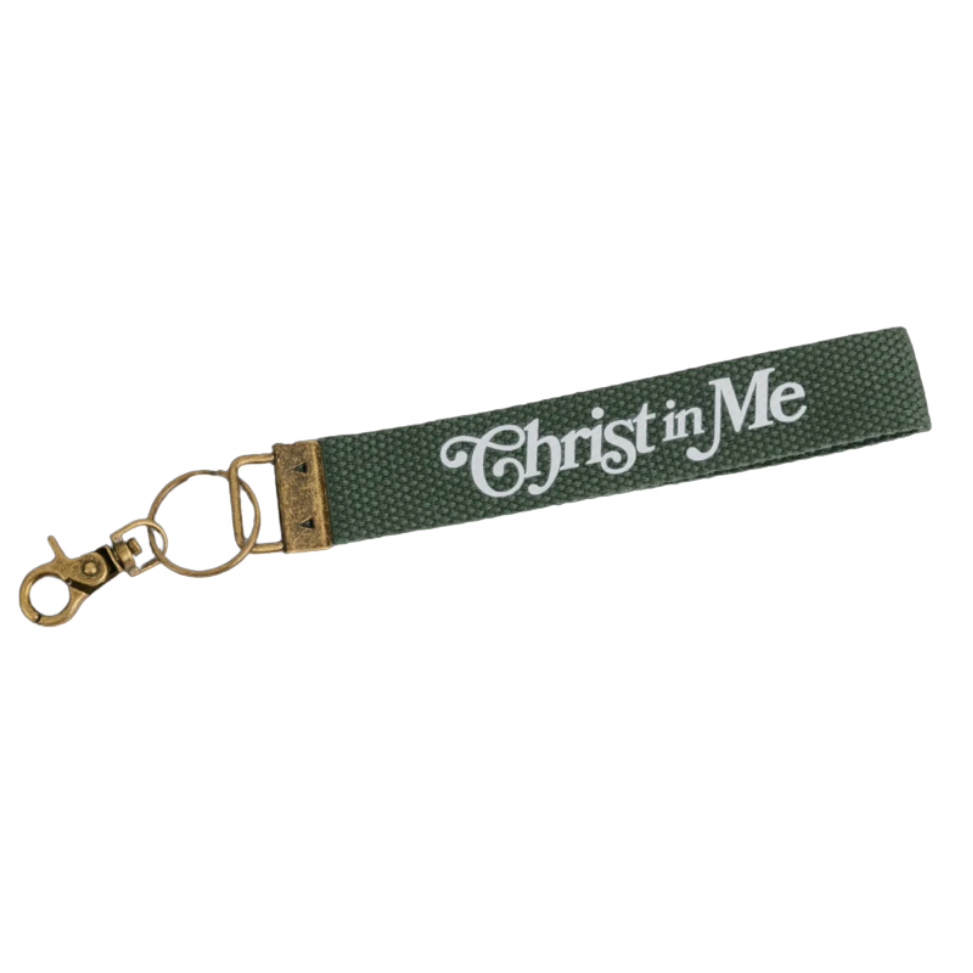 Christ In Me Wristlet Keychain