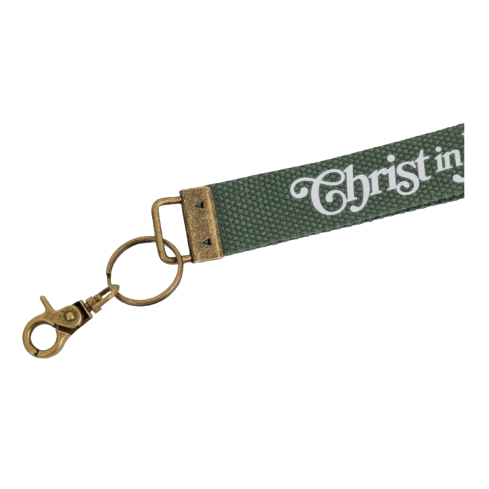 Christ In Me Wristlet Keychain