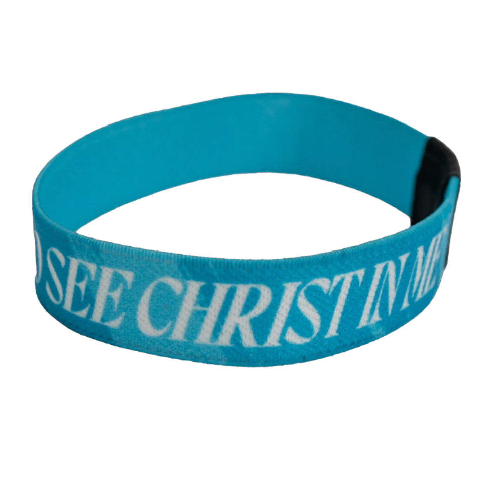 Christ In Me Woven Wristband