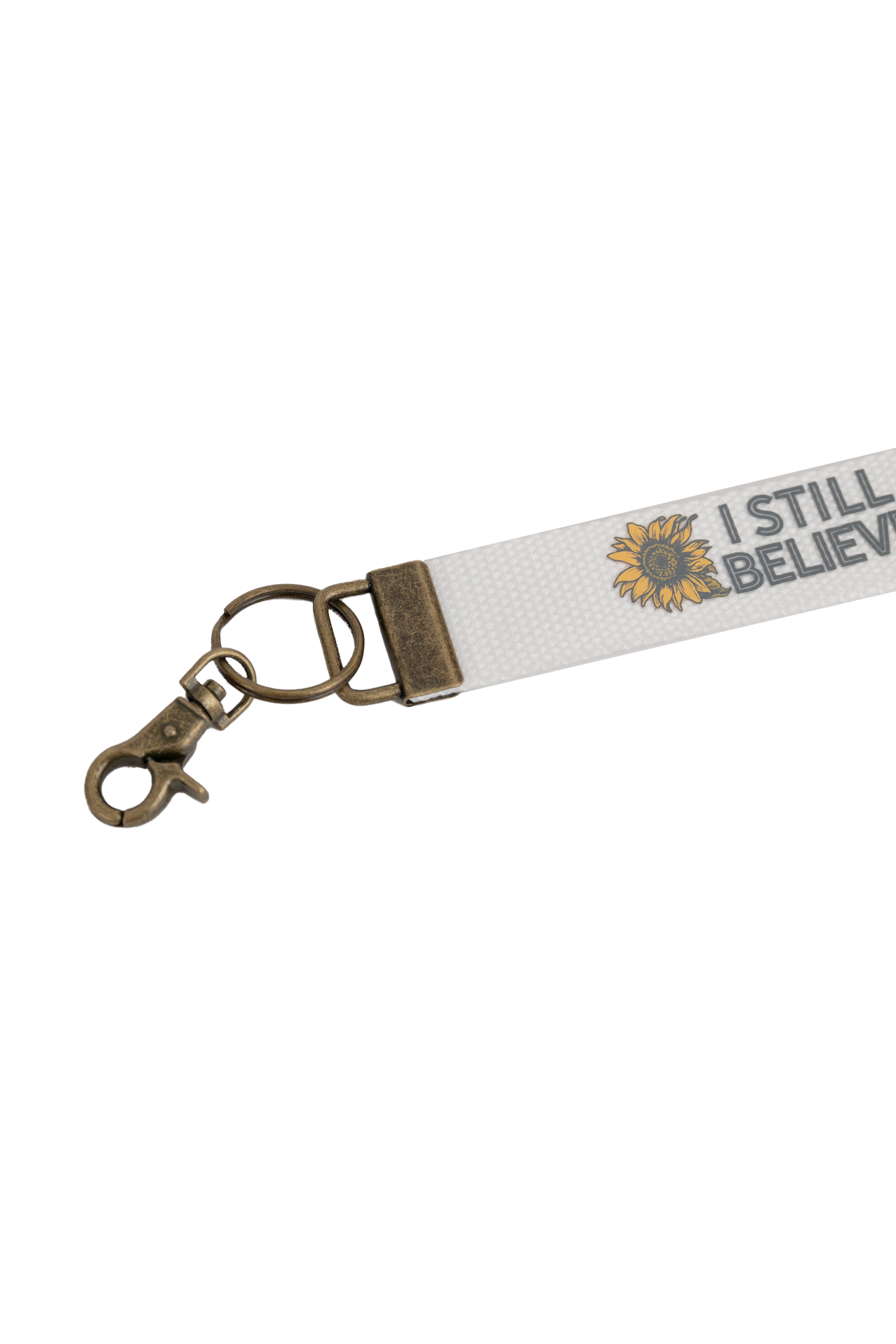 I Still Believe Wristlet Keychain