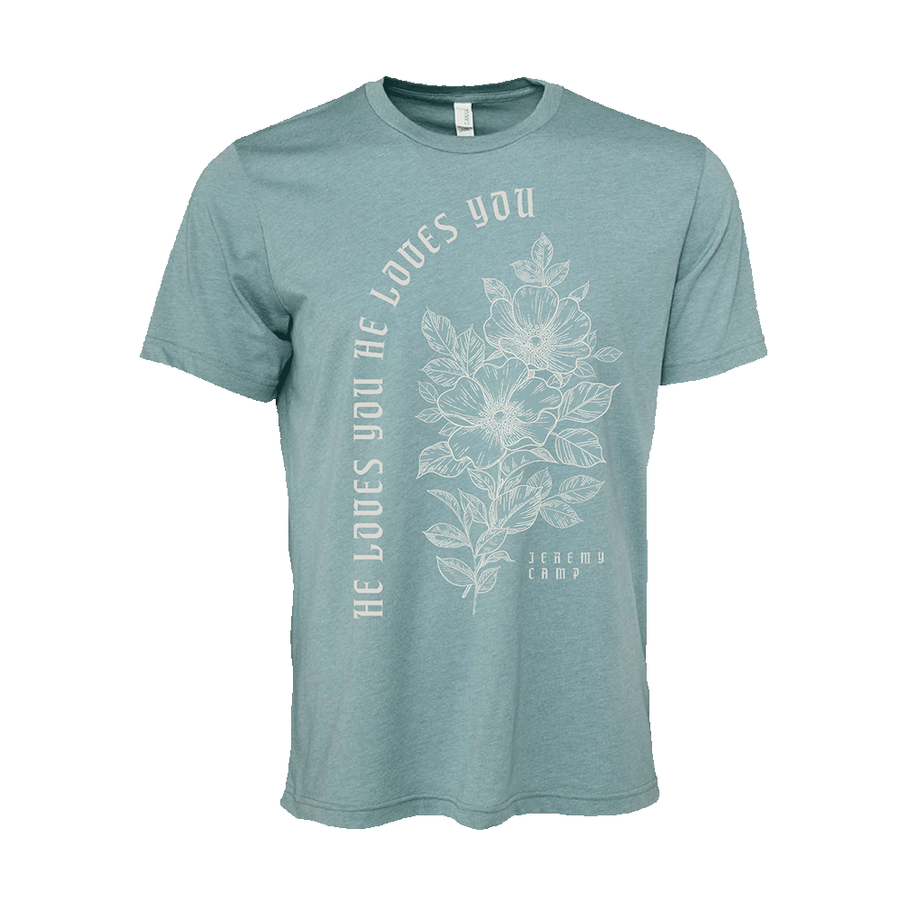 He Loves You Floral T-Shirt