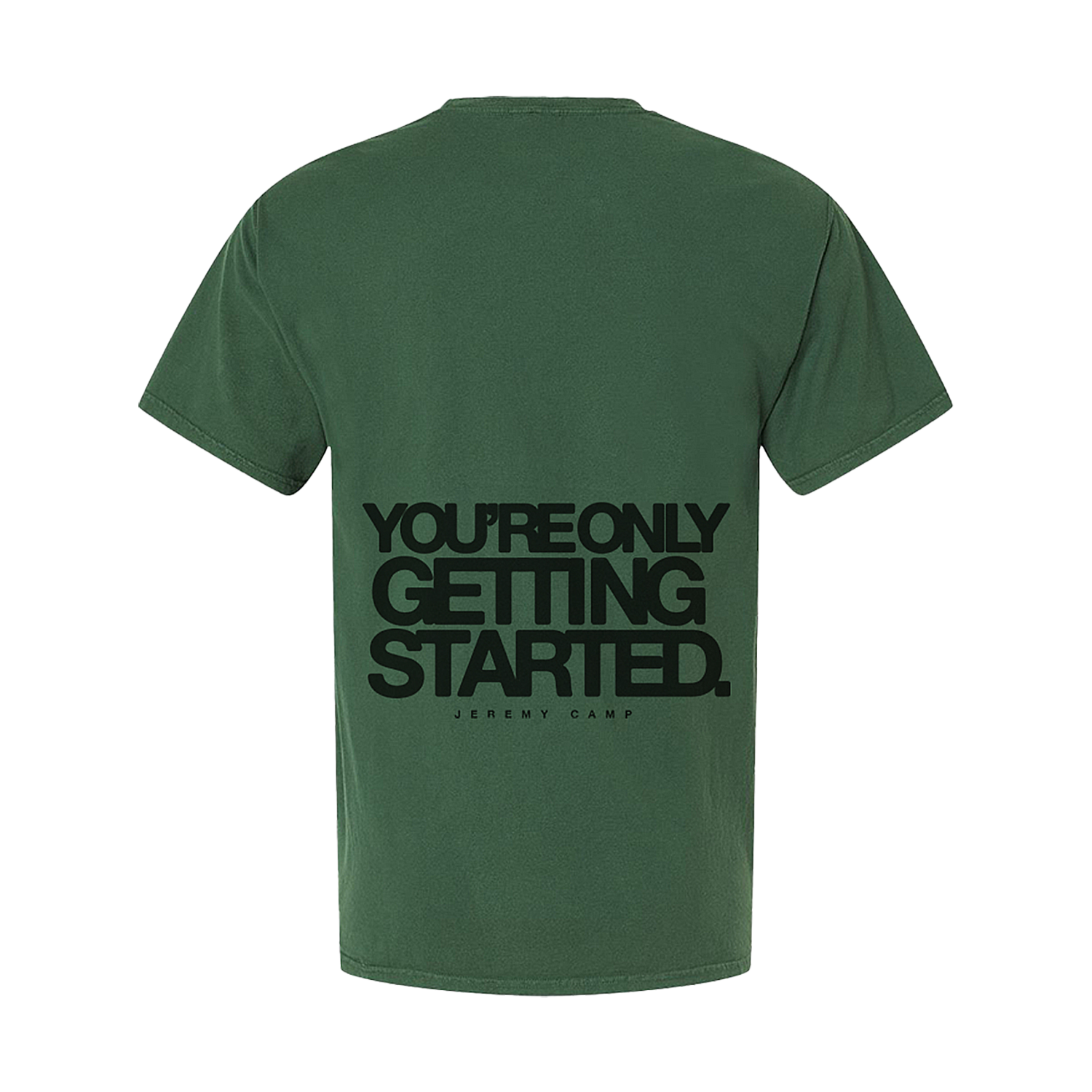 Jeremy Camp Getting Started Green T-Shirt