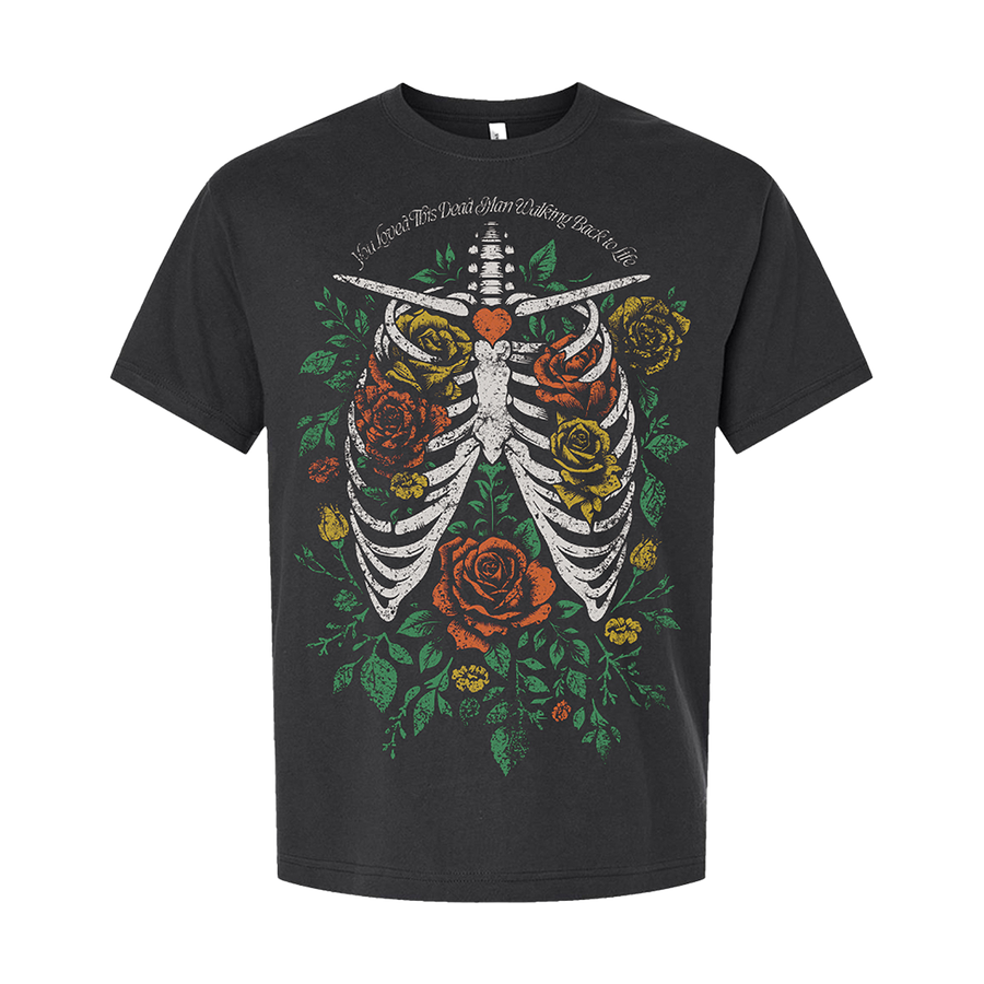 Jeremy Camp Dead Man Walking Flowers in Skeleton