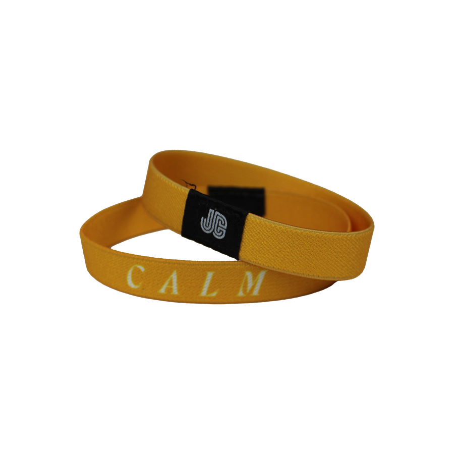Jeremy Camp Calm Yellow Wristband Bracelet