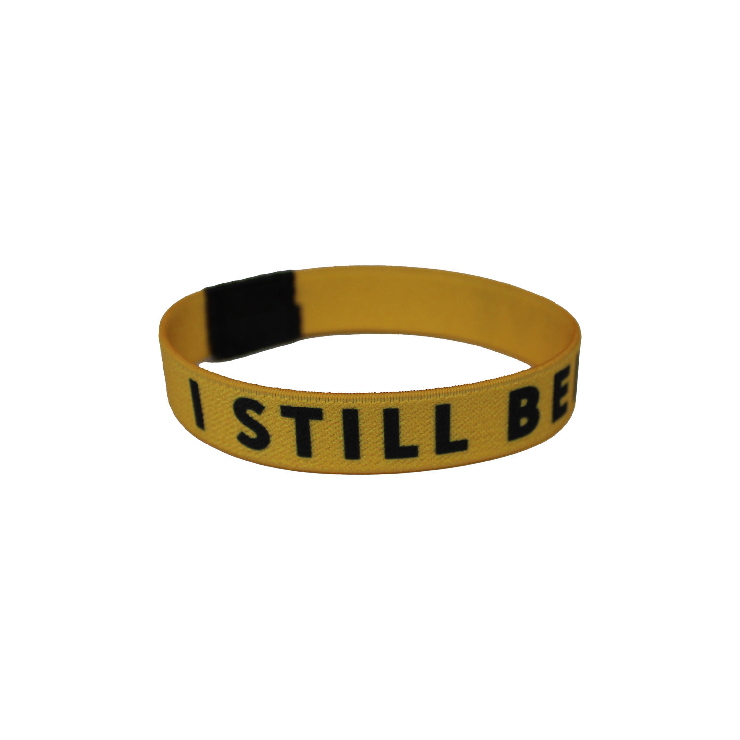 Jeremy Camp I Still Believe Yellow Wristband Bracelet Fabric