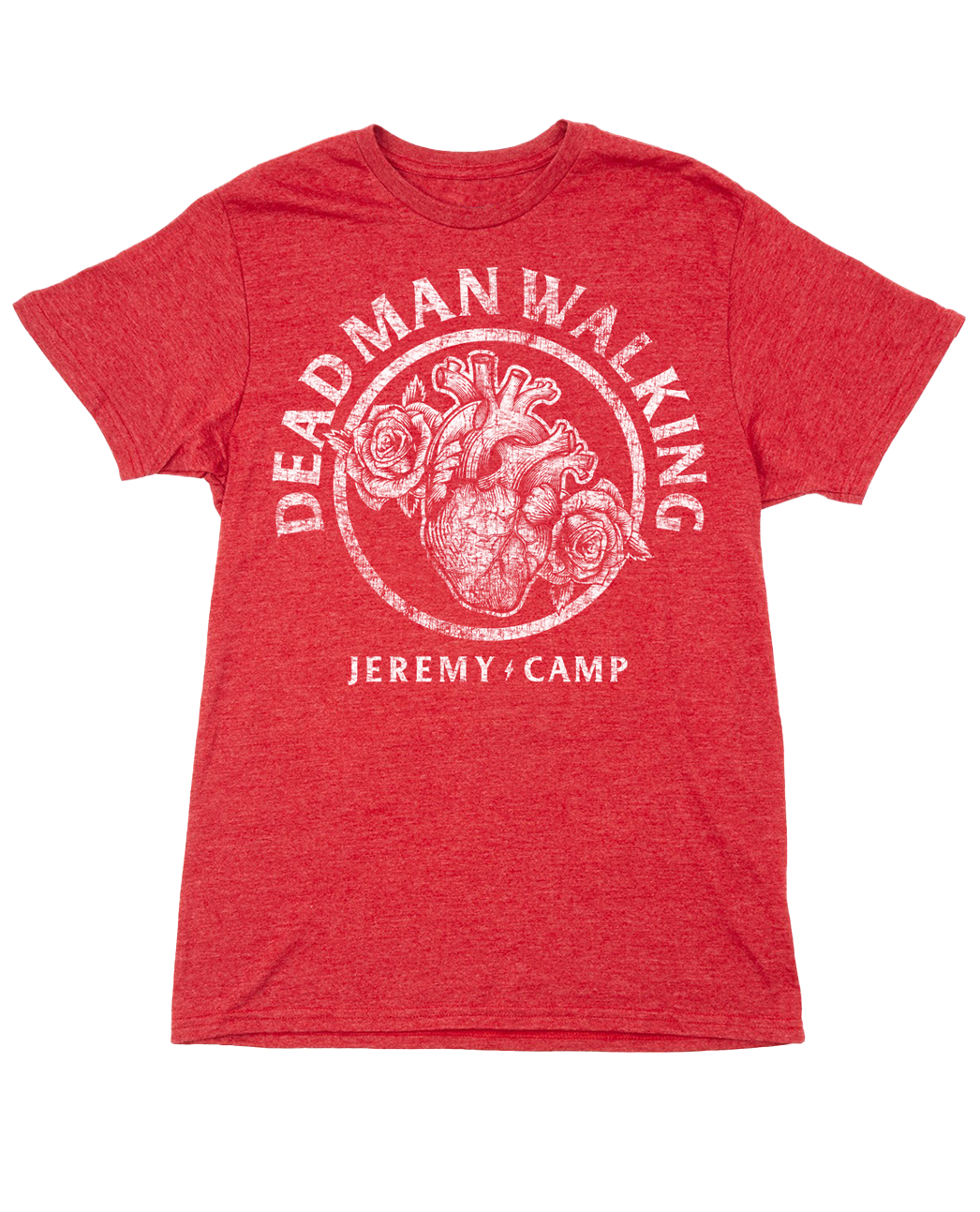 Dead Man Walking Unisex T-Shirt - Red - Jeremy Camp Official
