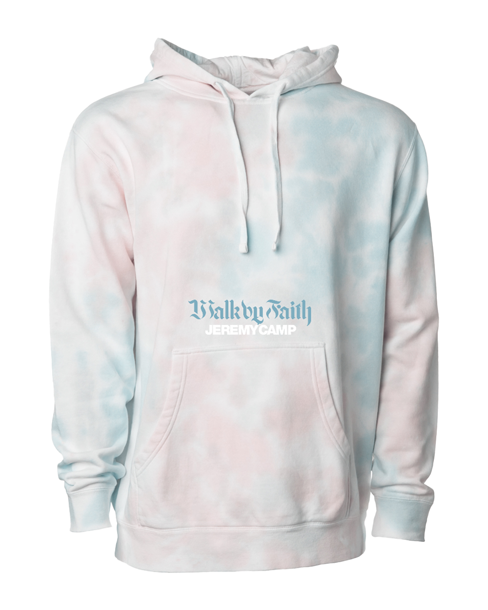 Walk By Faith Tie Dye Hoodie