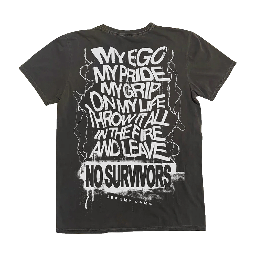 No Survivors Charcoal T-Shirt