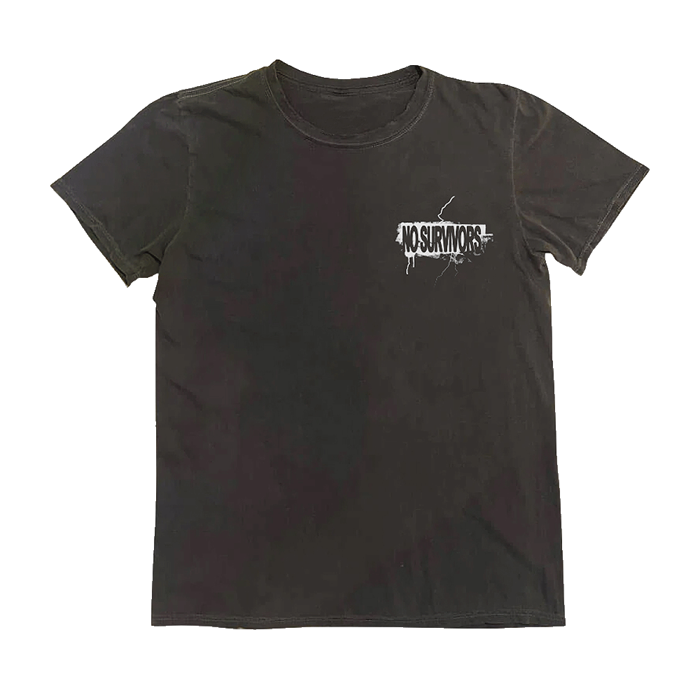 No Survivors Charcoal T-Shirt