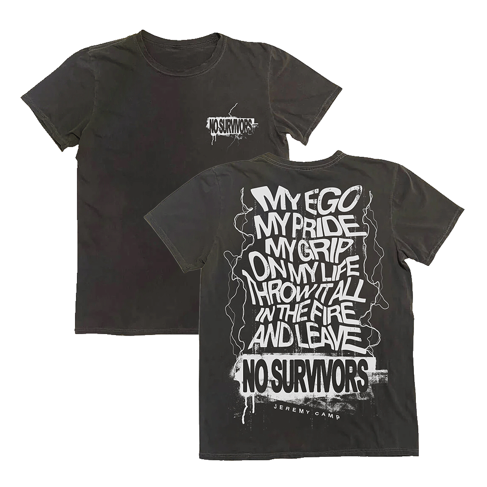 No Survivors Charcoal T-Shirt