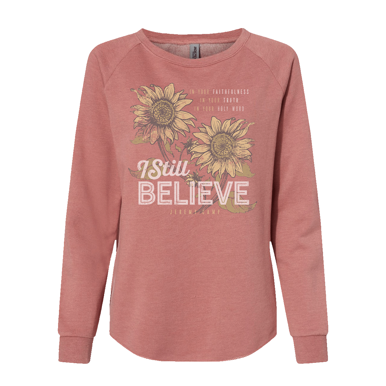I Still Believe Sunflower Crewneck Sweatshirt