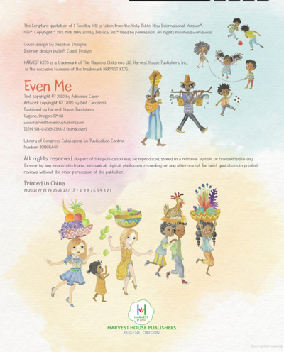 "Even Me" Children's Book By Adrienne Camp